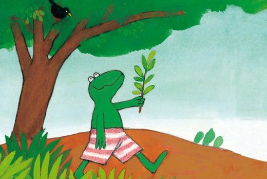 Kikker en het vogeltje