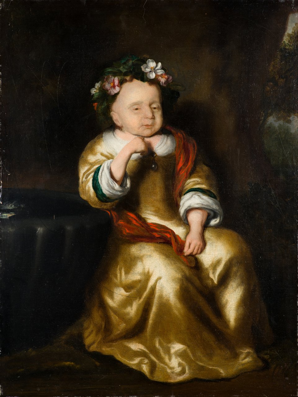 Nicolaes Maes, Portret van een overleden kind, olieverf op doek, 66,5 x 55 cm, ca. 1671. Collectie Museum Tot Zover.