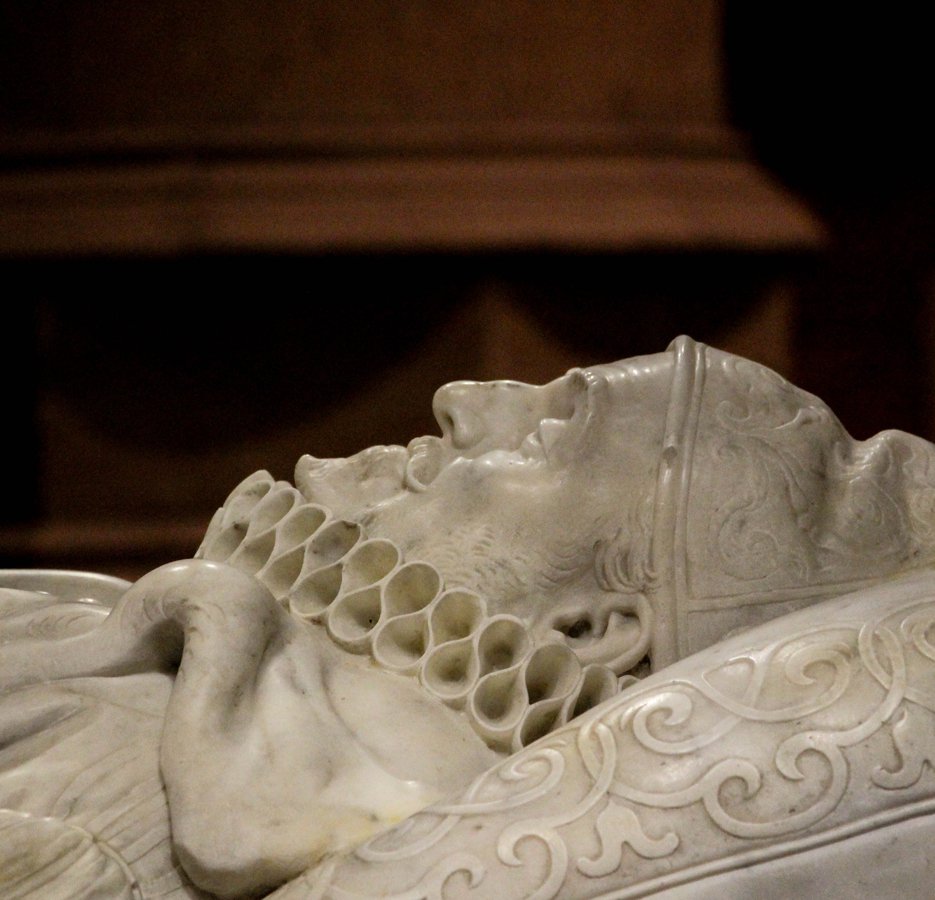 Detail van venster 14, Praalgraf Willem van Oranje, 1623