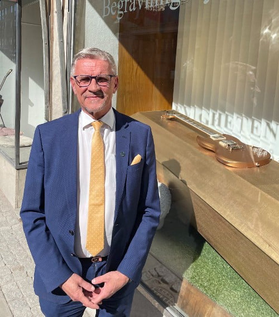 Ulf Lerneus, directeur van de Zweedse Associatie voor Uitvaartverzorgers