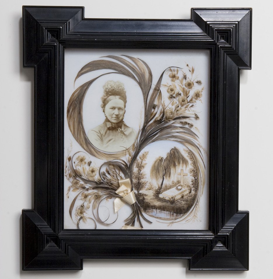 Hairwork, Maria Leerintveld ca.1892