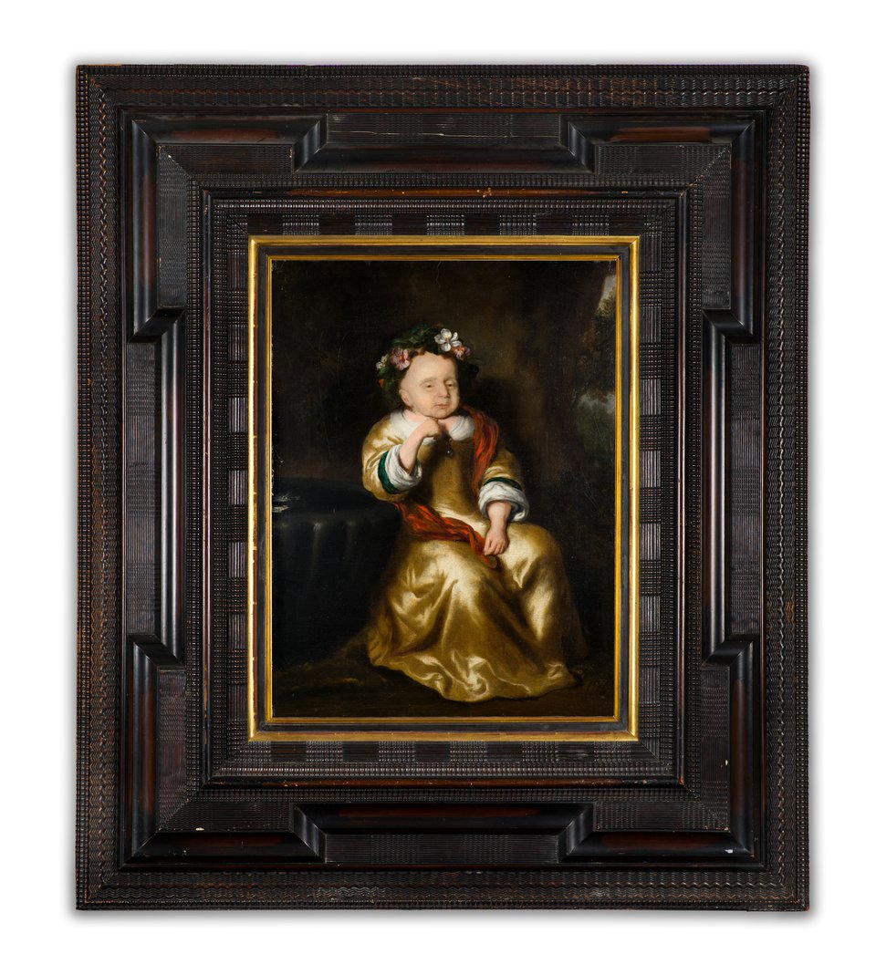 Nicolaes Maes, Portret van een overleden kind, olieverf op doek, 66,5 x 55 cm, ca. 1671. Collectie Museum Tot Zover.