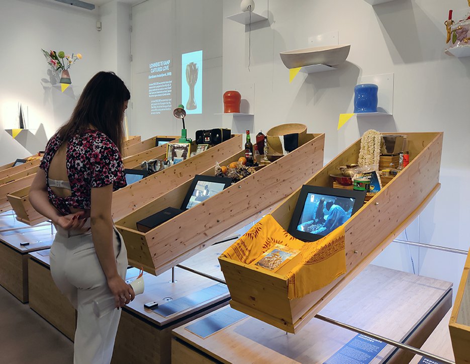 Het rituelenpodium werpt een blik op de uitvaartrituelen van verschillende bevolkingsgroepen