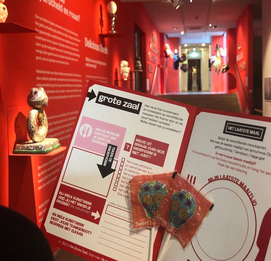 Met het proef-menu ontdek je het museum