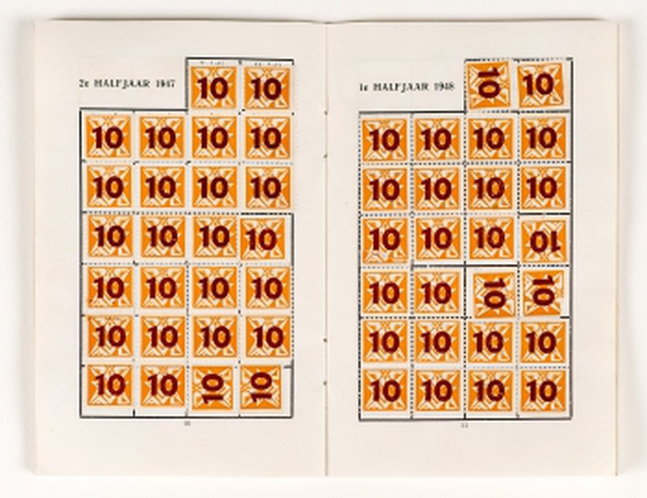 Diplomaboekje AVVL van Jan Freeling, 1944. Collectie: Museum Tot Zover, Amsterdam (foto: Peter Lange)